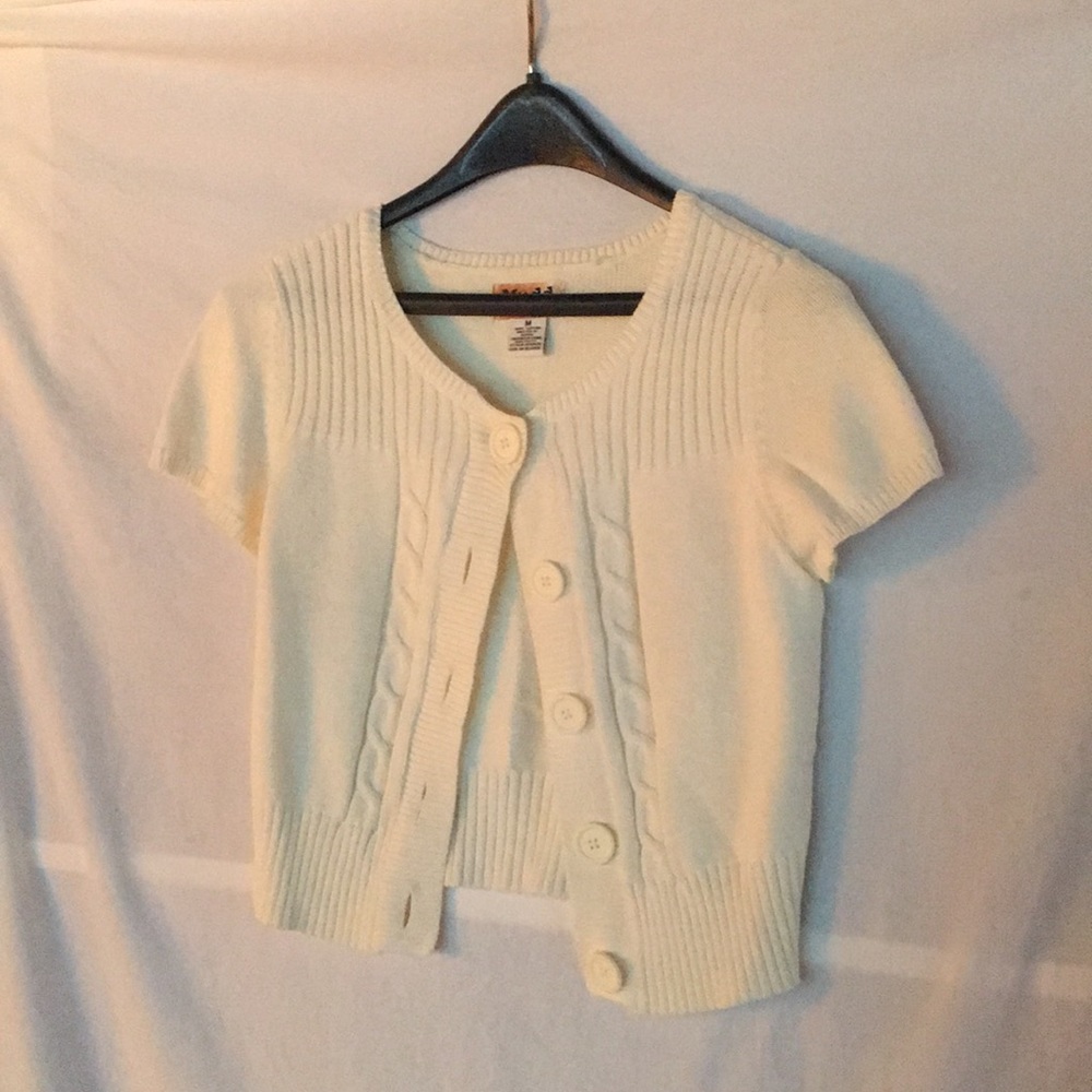 Mudd junior crop sweater